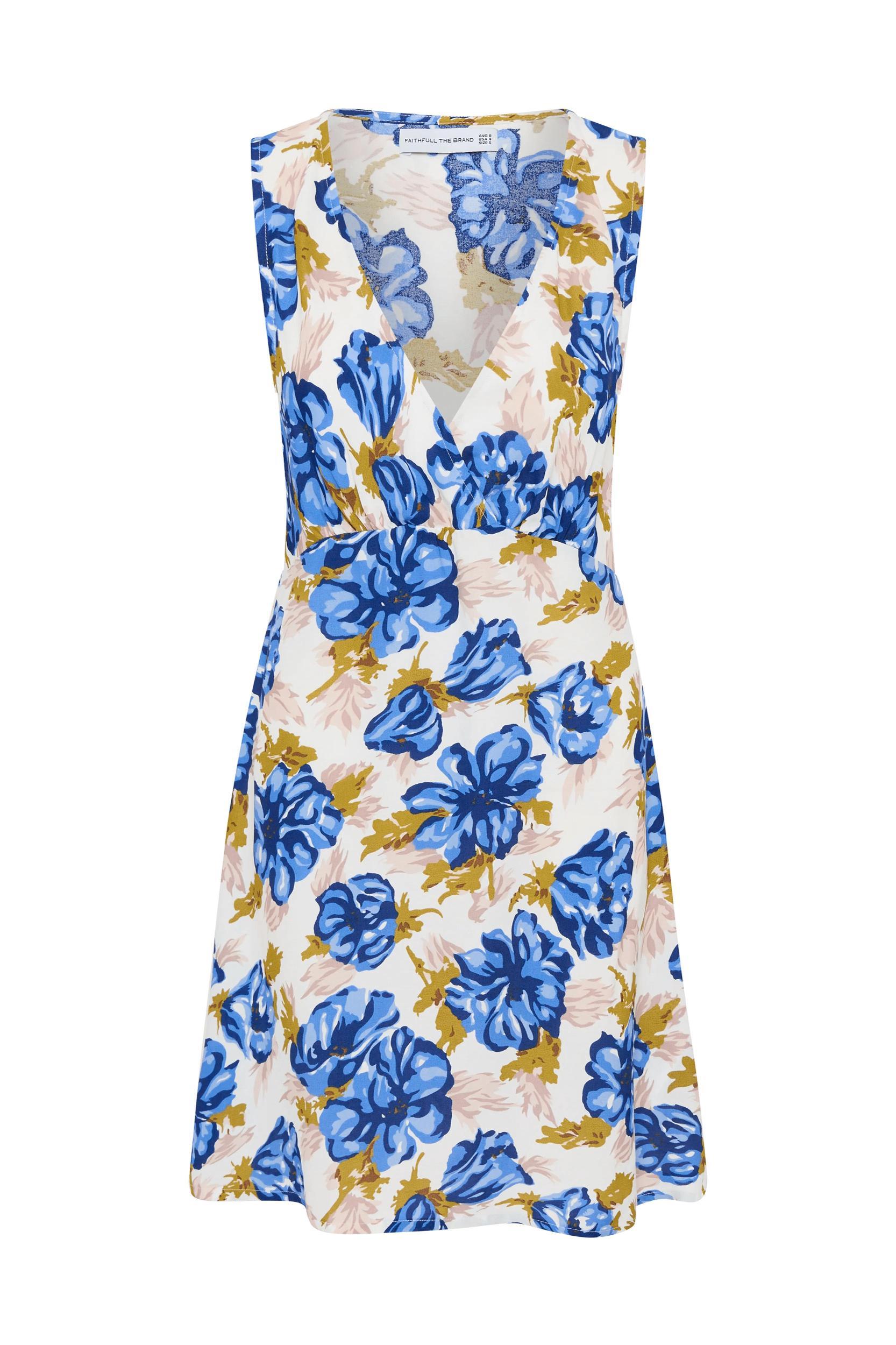 Bellavista Midi Dress Isadora Floral Navy - Final Sale Product Image