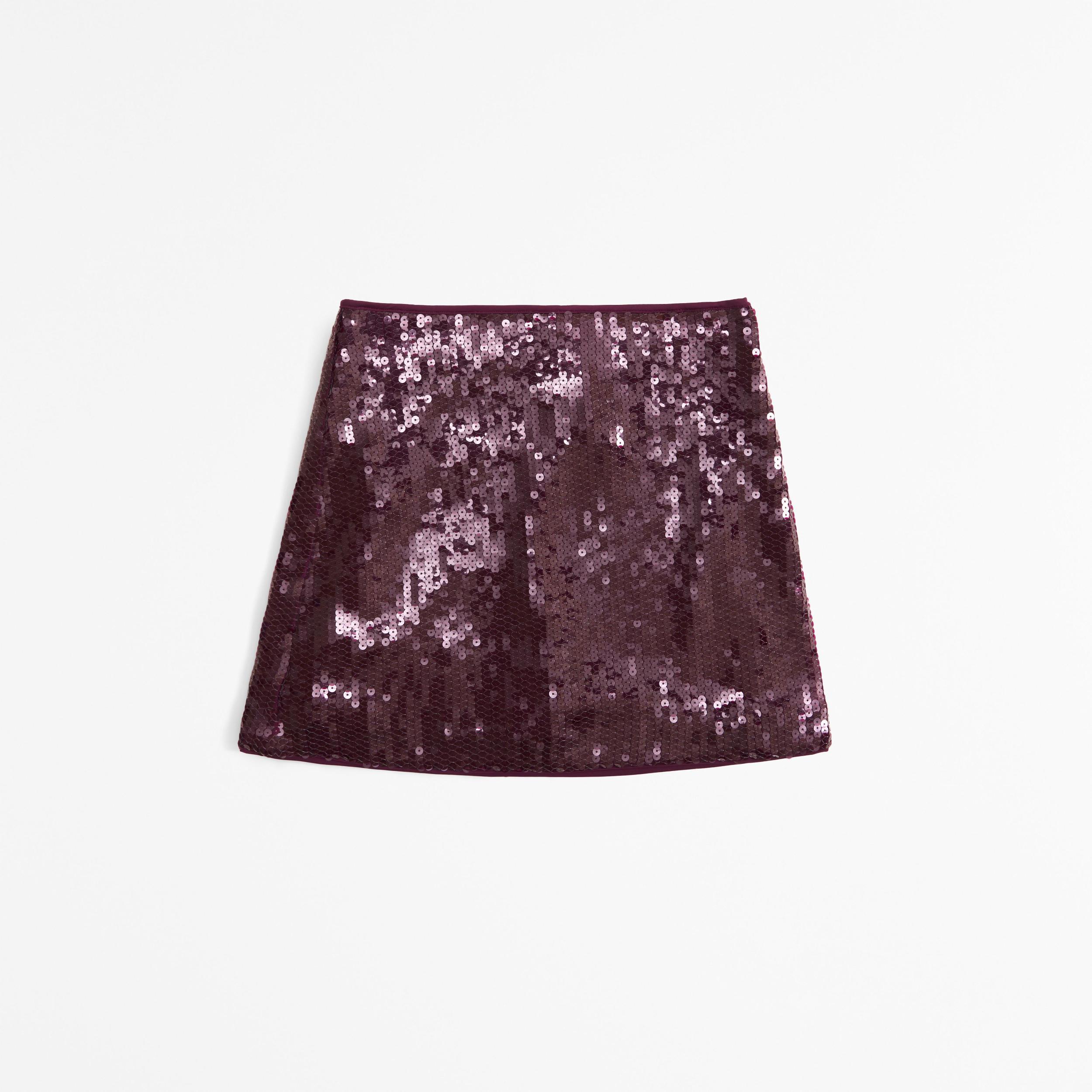 The A&F Scarlett Vegan Leather Mini Skort Product Image
