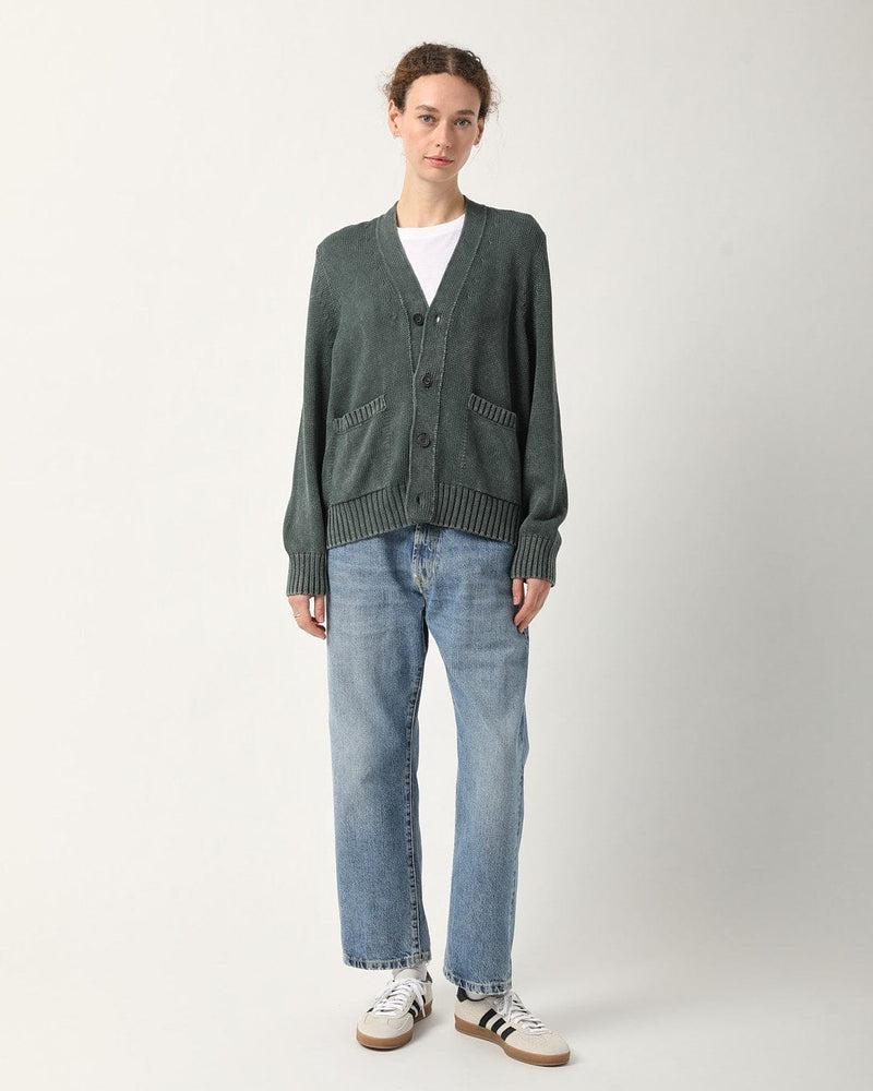 Acid Wash Cardigan - Midnight Product Image