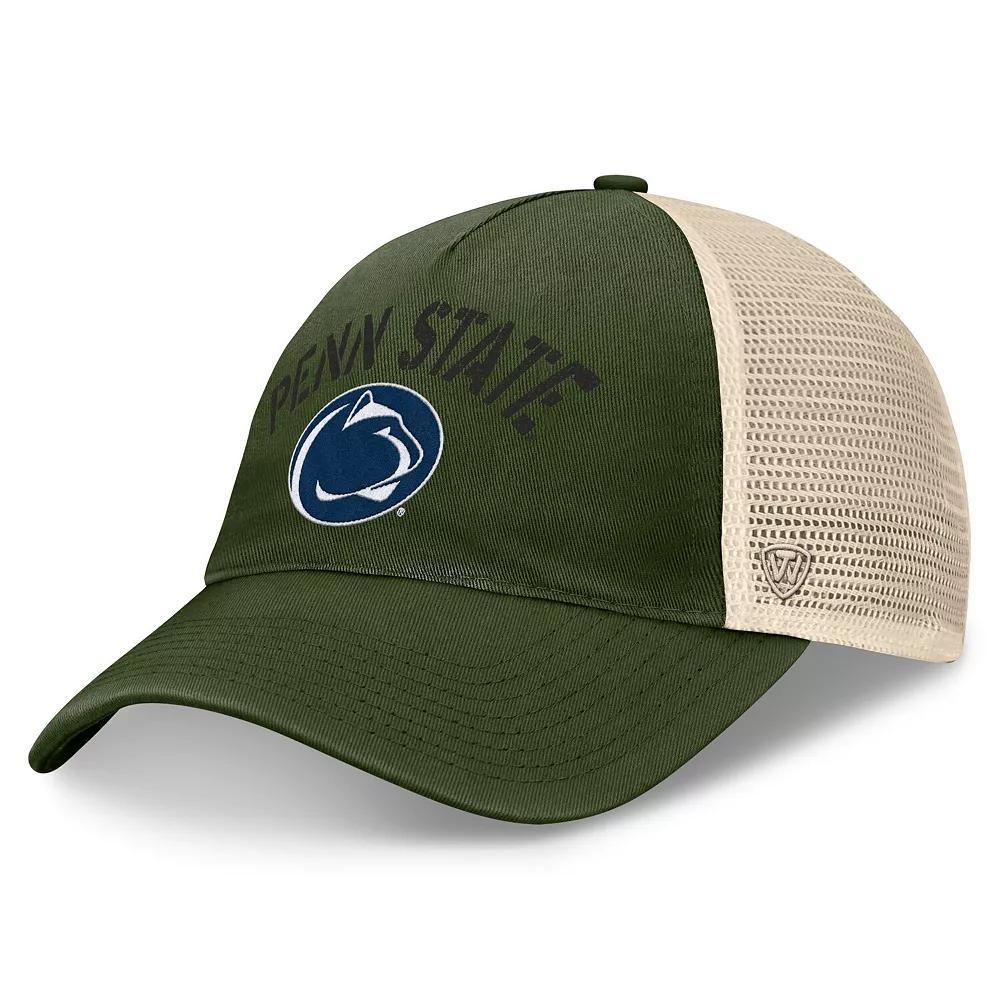 Men's Top of the World Hunter Green Penn State Nittany Lions OHT Military Appreciation Glory Trucker Adjustable Hat, Team Product Image