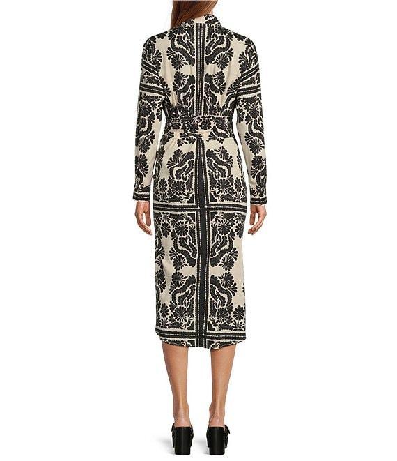 Antonio Melani Roxanne Printed Long Sleeve Dress Product Image
