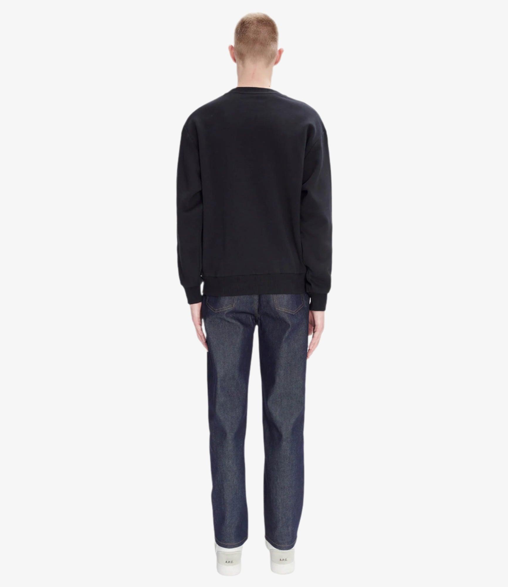 Men's Crewneck Sweater in Silk-Cotton Product Image