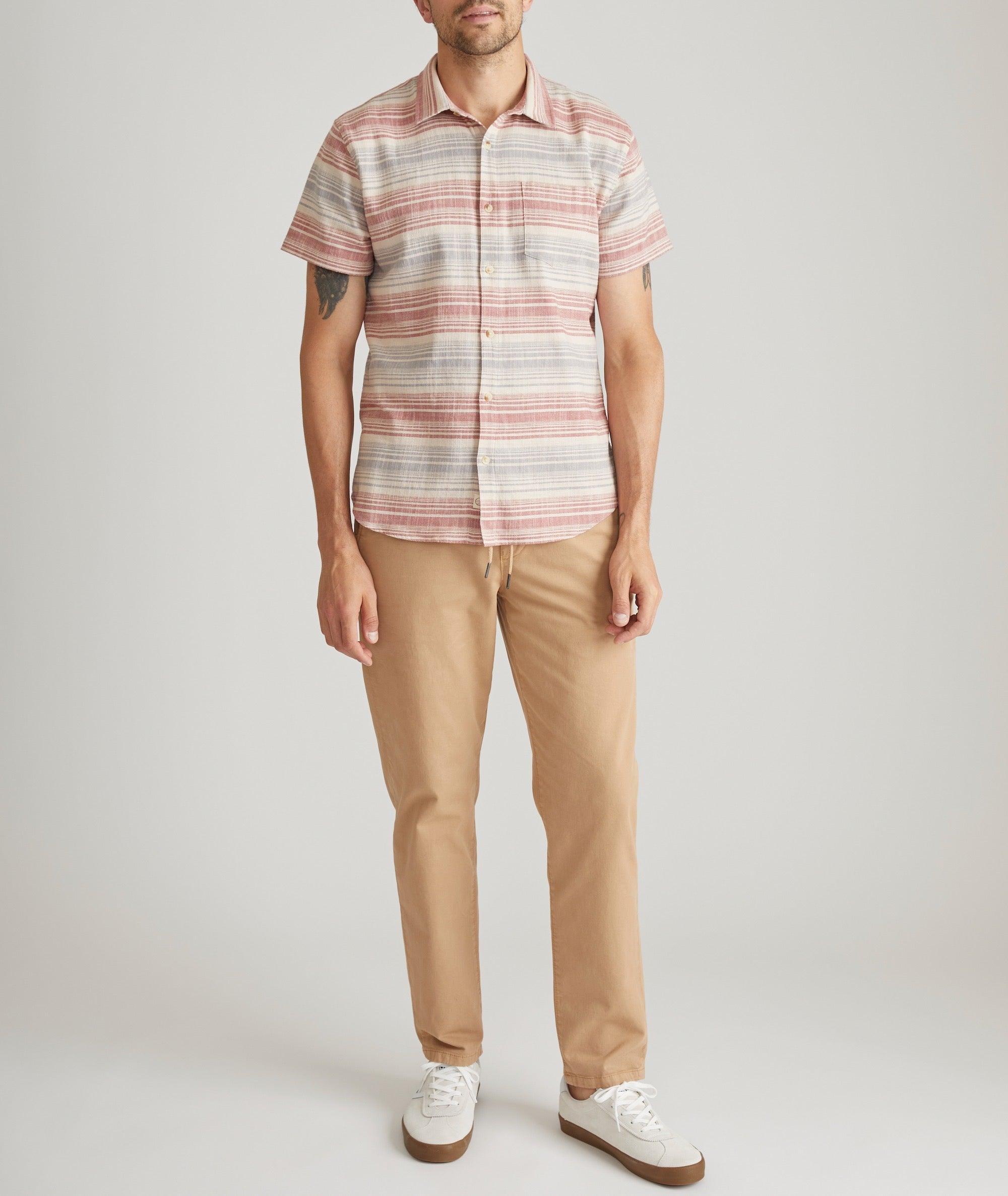 Engineered Stripe Polo Product Image