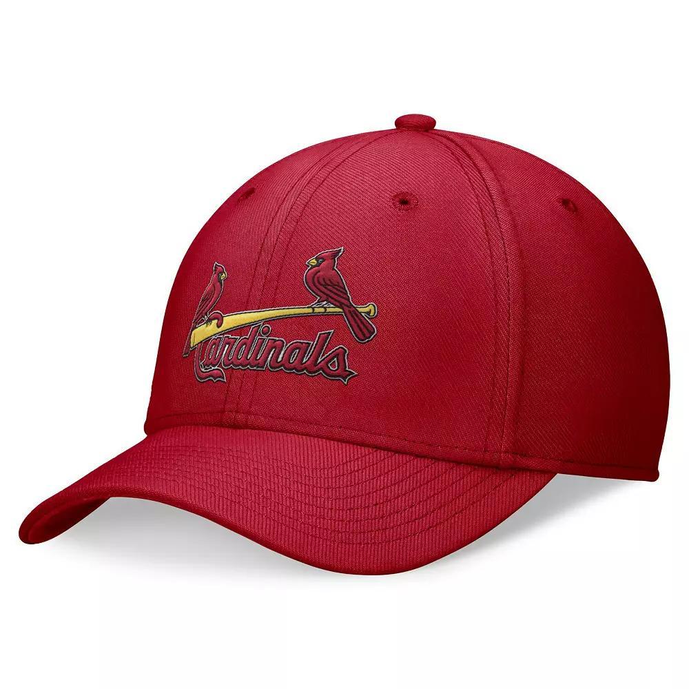 Men's Nike Navy St. Louis Cardinals Evergreen Performance Flex Hat, Size: Medium/Large, Black Product Image