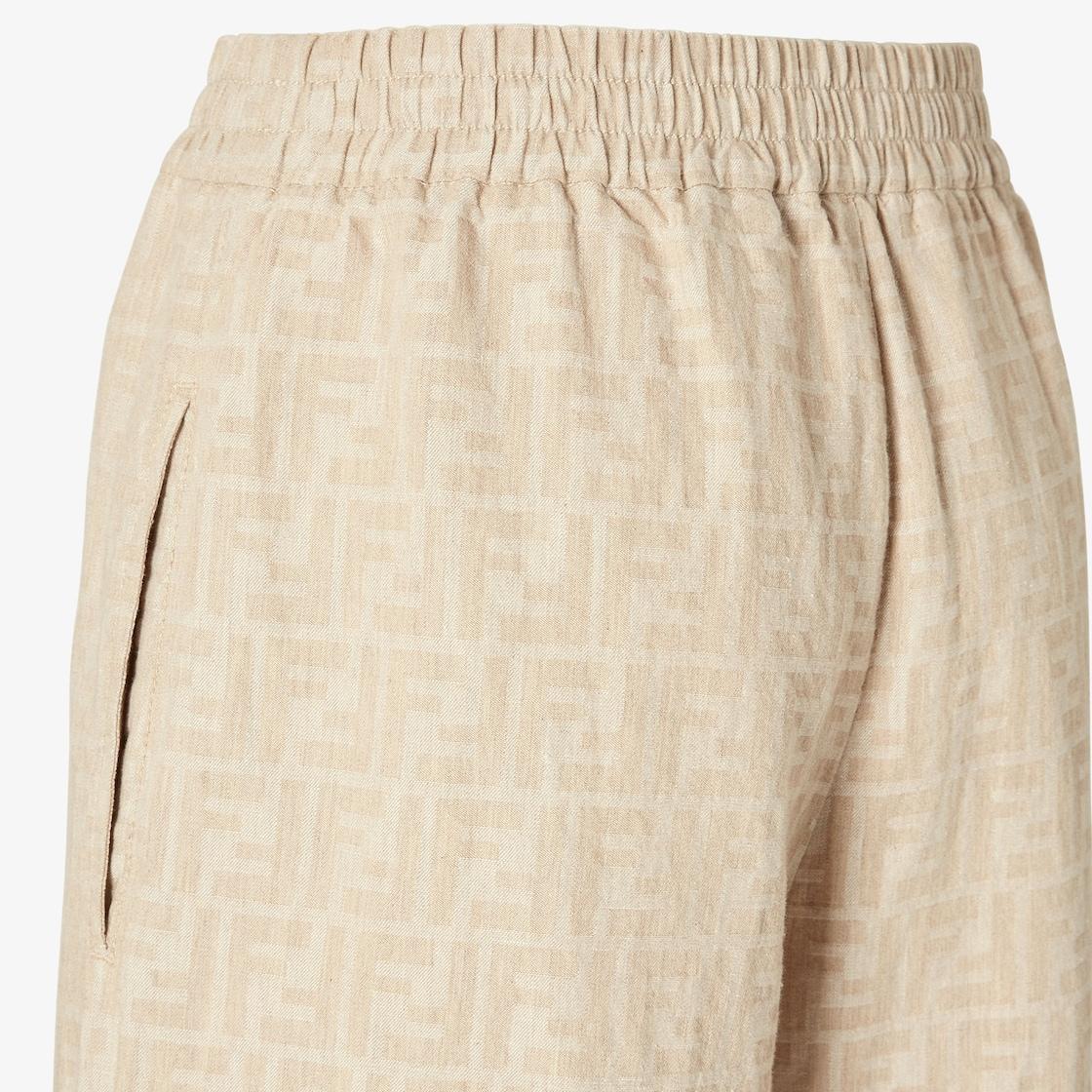 PantsBeige FF chambray pants Product Image