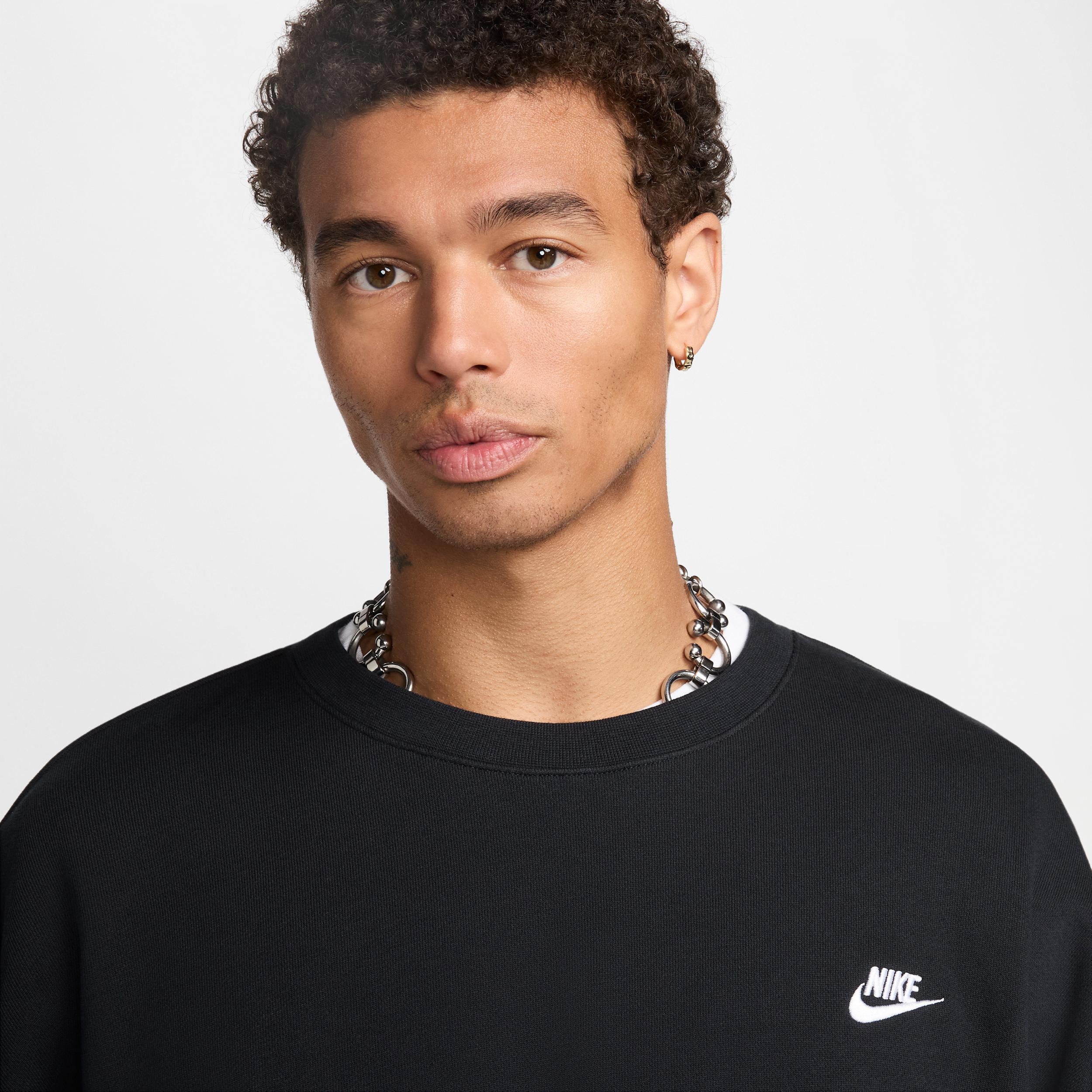 Nike Club Fleece Men's Oversized French Terry Crew Product Image