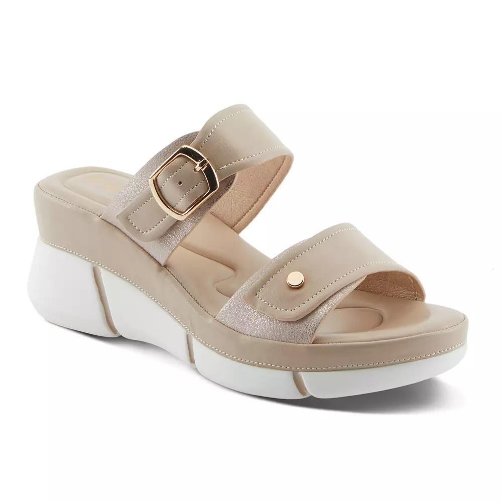 Patrizia Valinda Style Women's Wedge Sandals, Size: 42, Ivory Product Image