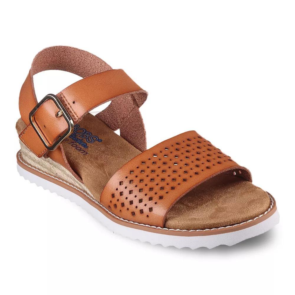 BOBS by Skechers™ Desert Kiss Sunny Flair Women's Sandals, Size: 7.5, Luggage Product Image
