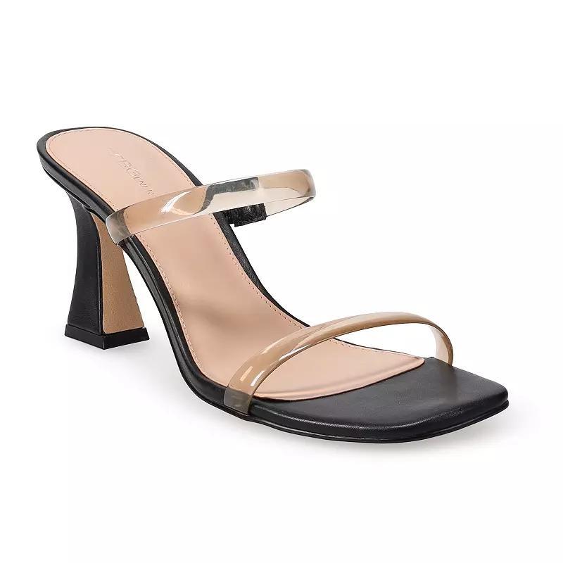 BCBGeneration Women's Routa Dress Sandals, Size: 7, Clear Product Image