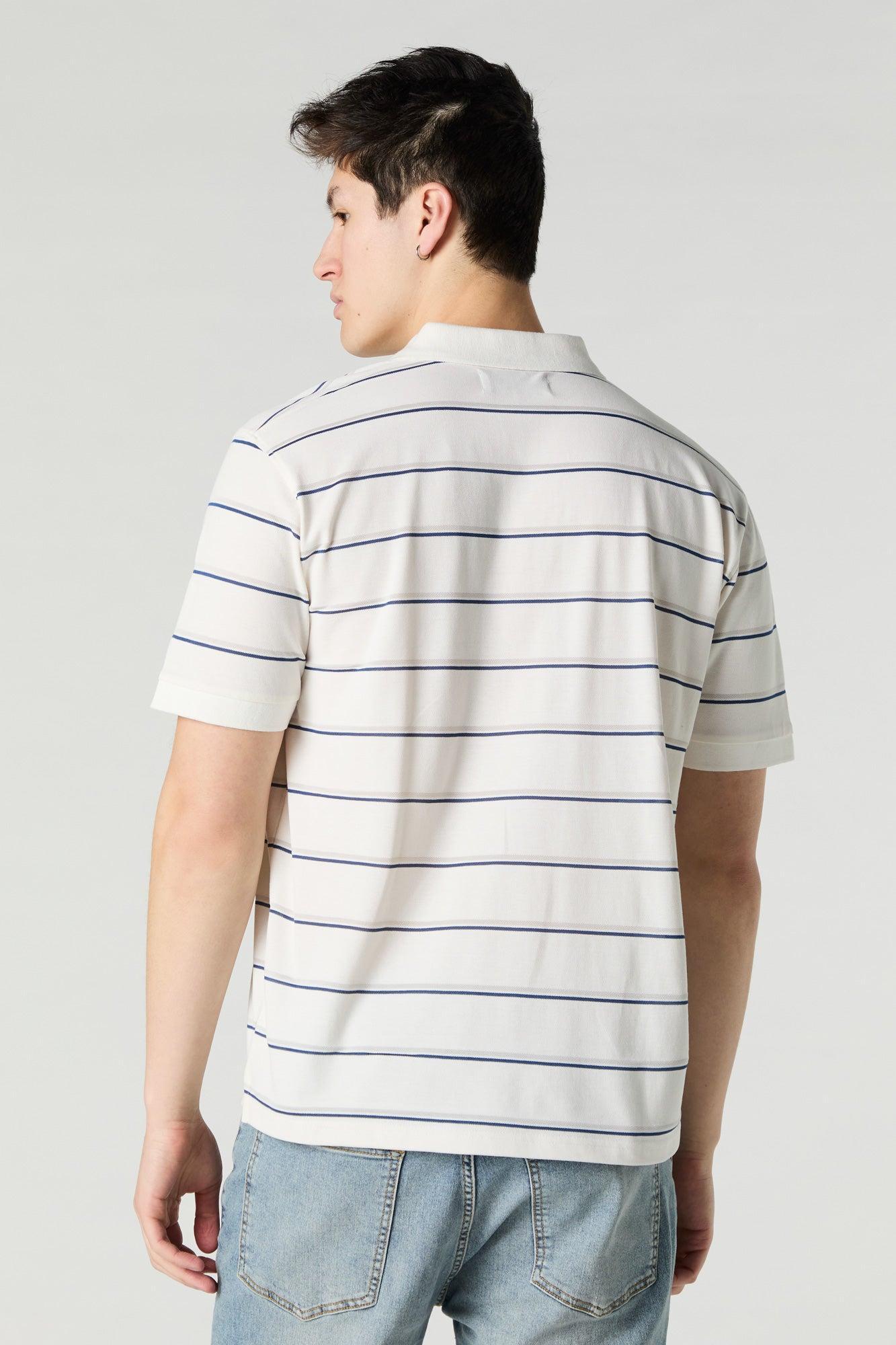 Striped Polo Top Male Product Image