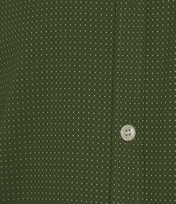 Murano Big & Tall Classic Fit Dobby Dot Short Sleeve Woven Shirt Product Image