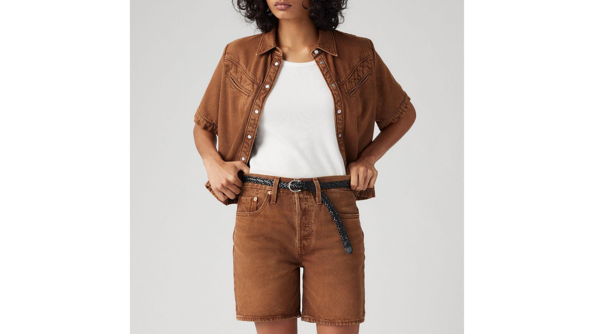 501® Original Fit High Rise Mid-Thigh  Women's Shorts Product Image