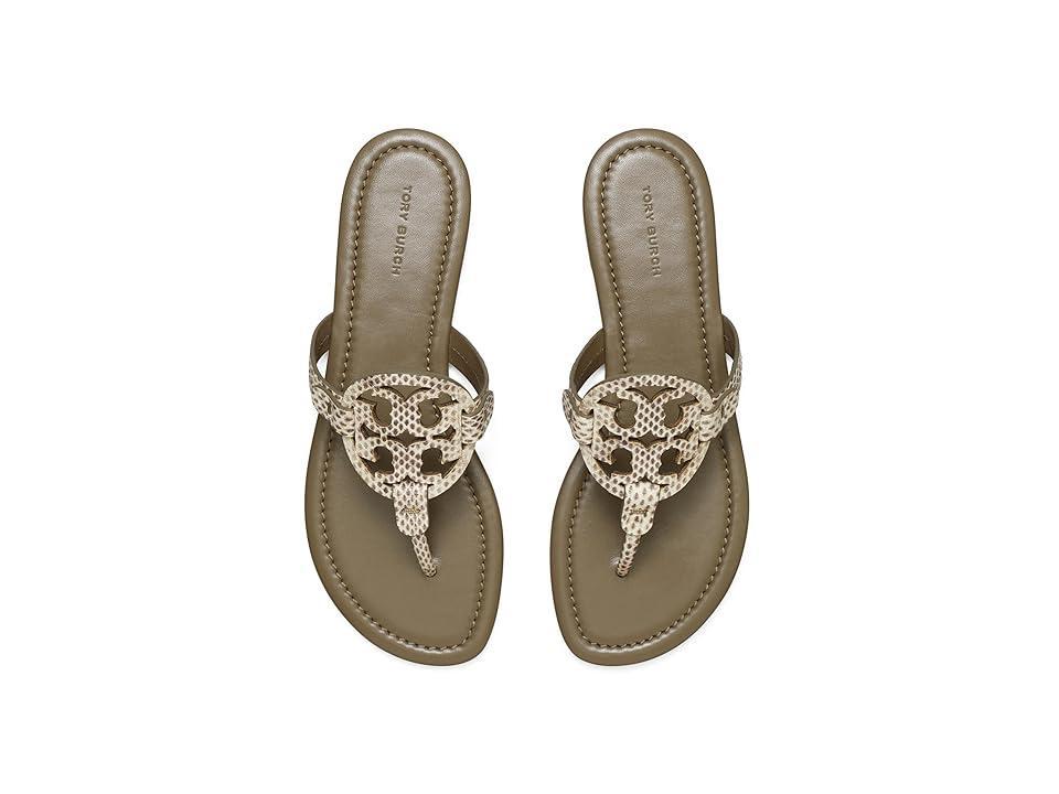 Miller Embossed Medallion Flat Thong Sandals Product Image