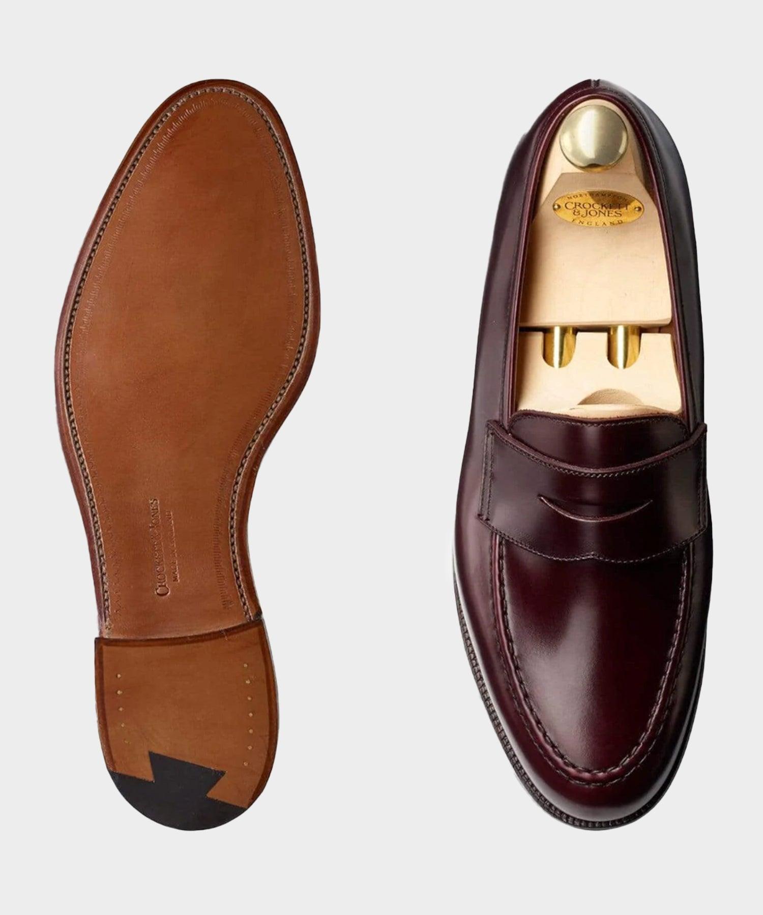 Crockett & Jones Boston Loafer Burgundy Product Image