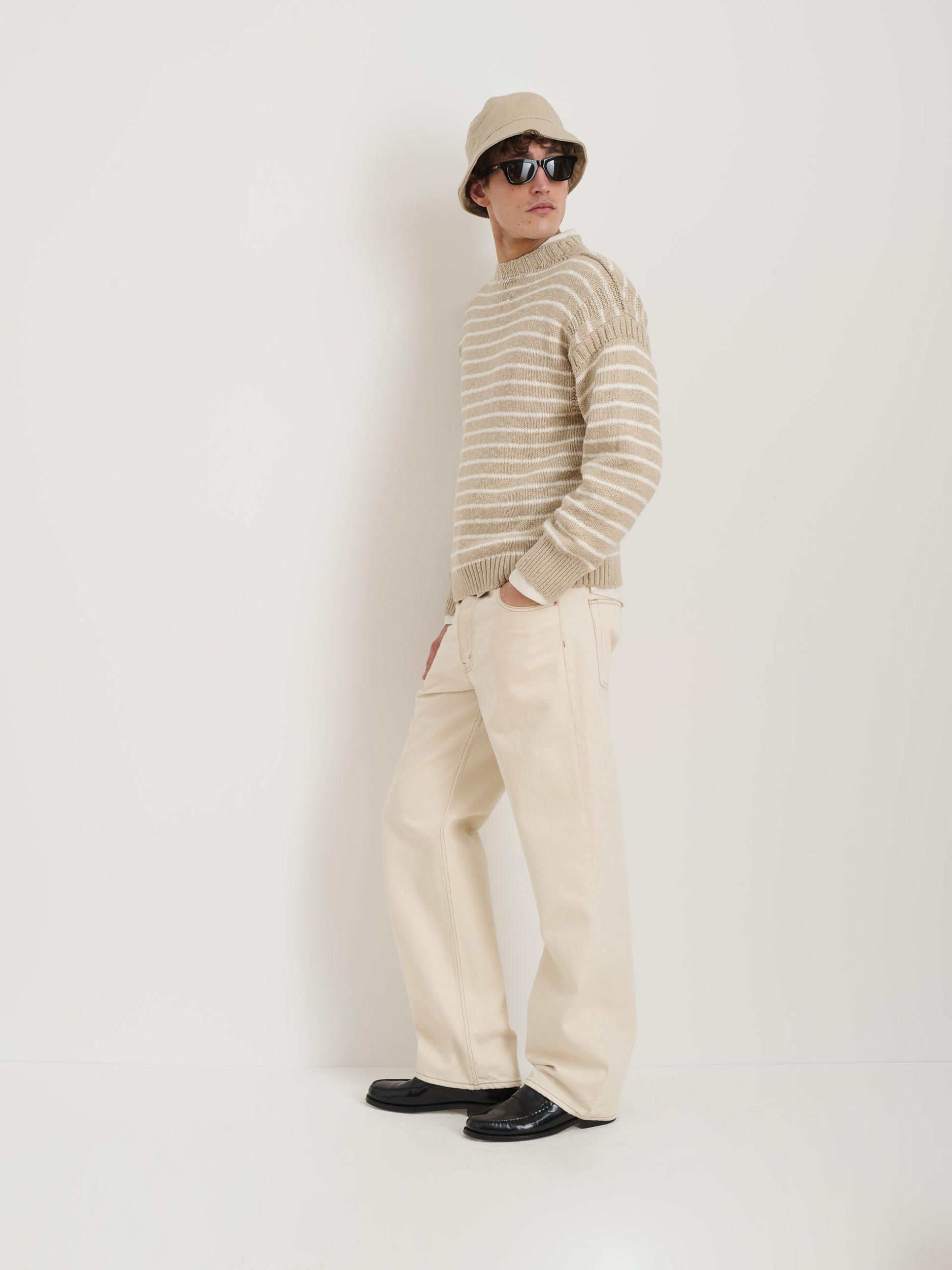 Harbor Stripe Sweater In Cotton Product Image