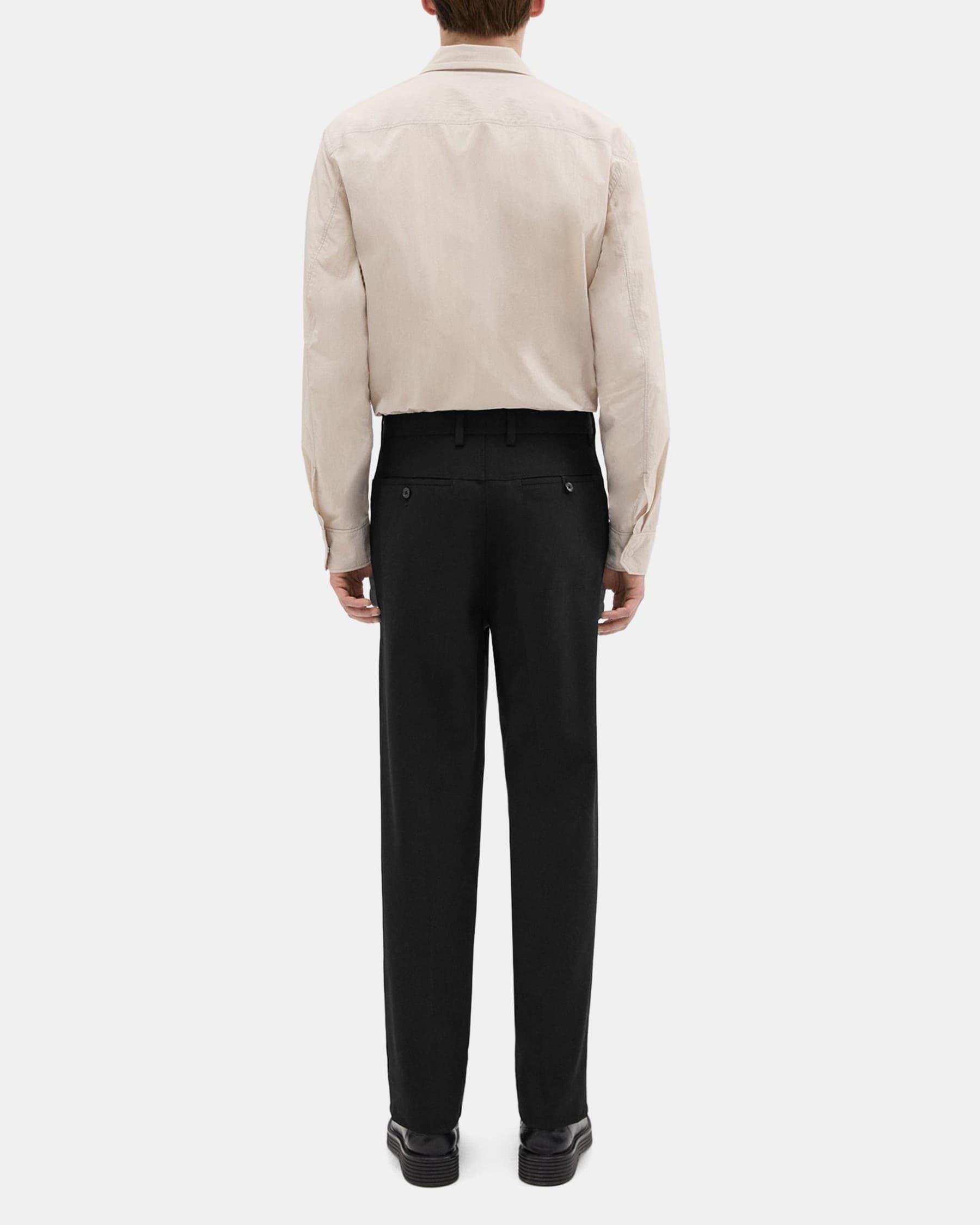 Slim-Straight Wool Gabardine Pant Product Image