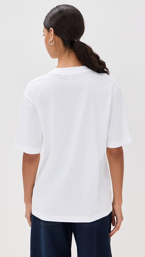 Tibi Program Mock Neck T-Shirt | Shopbop Product Image