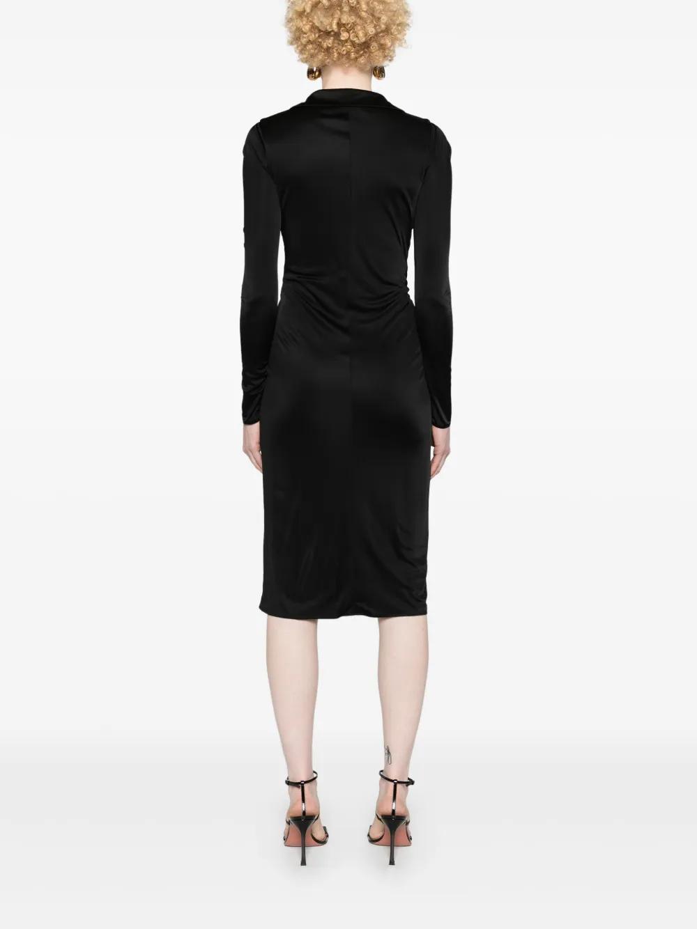 Medusa-plaque jersey midi dress Product Image