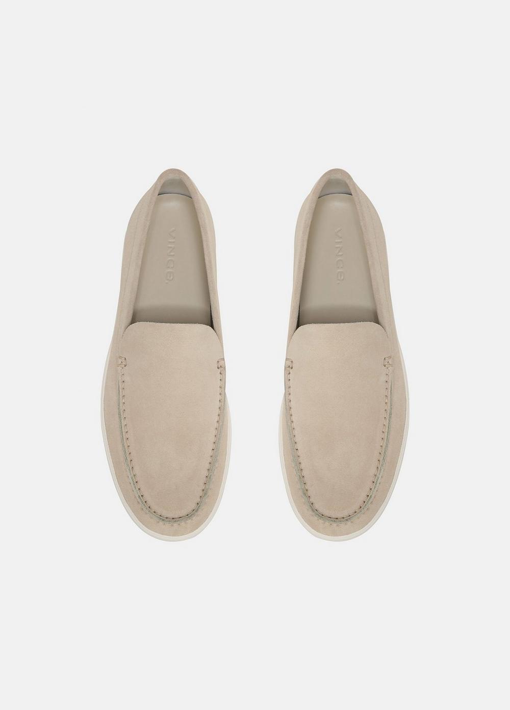 Mens Sonoma Suede Loafer, Moonlight, Size 13 Vince Product Image