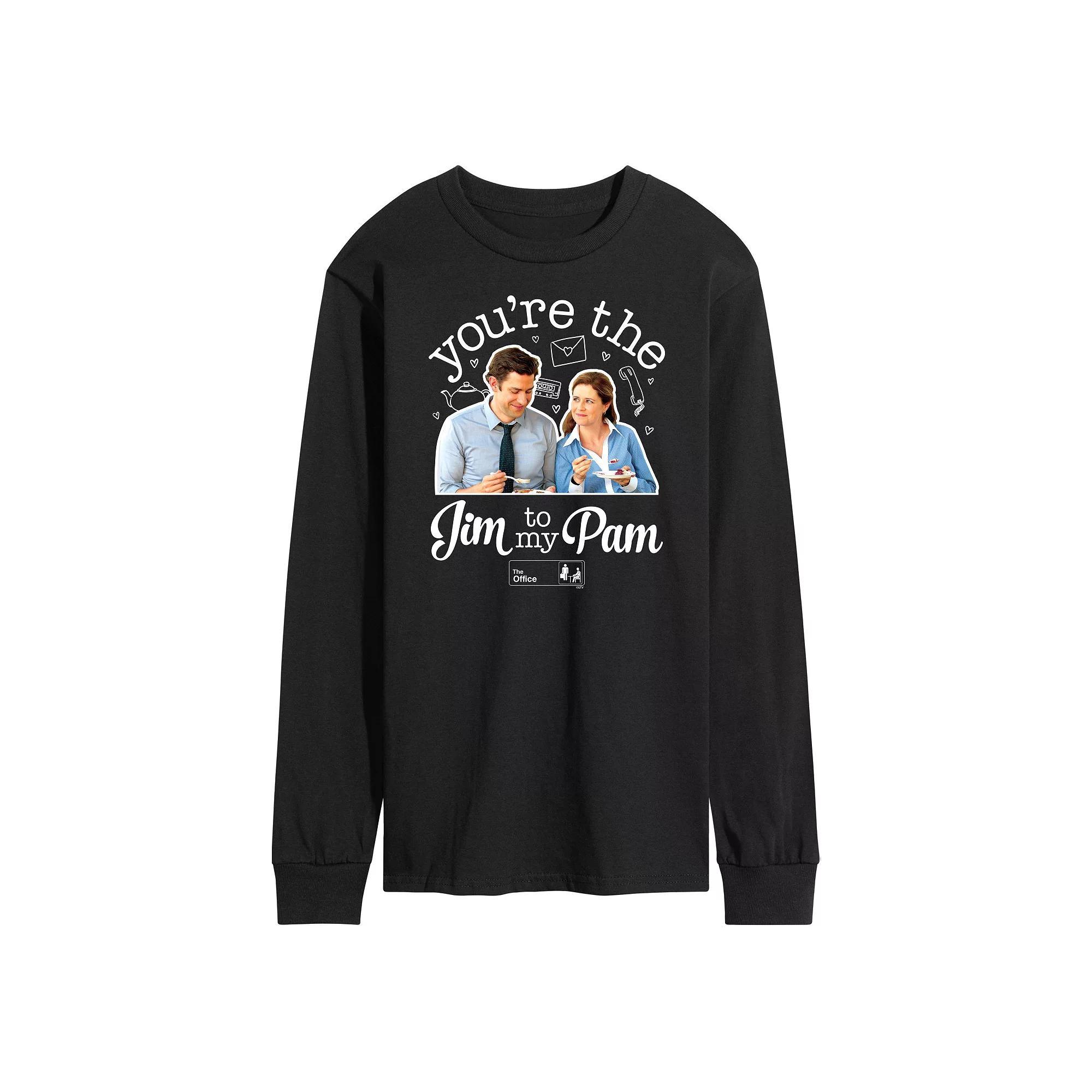 Mens The Office Jim To My Pam Tee Product Image