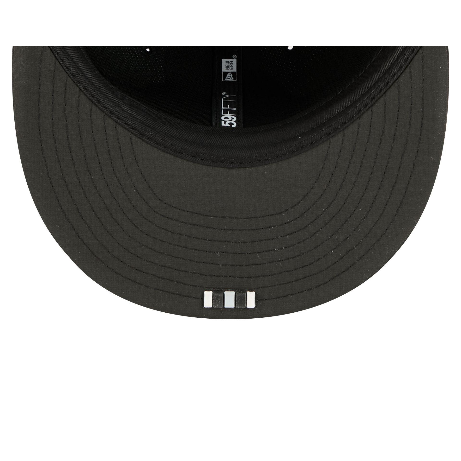Las Vegas Raiders 2025 Sideline Hot Weather 59FIFTY Fitted Hat Male Product Image