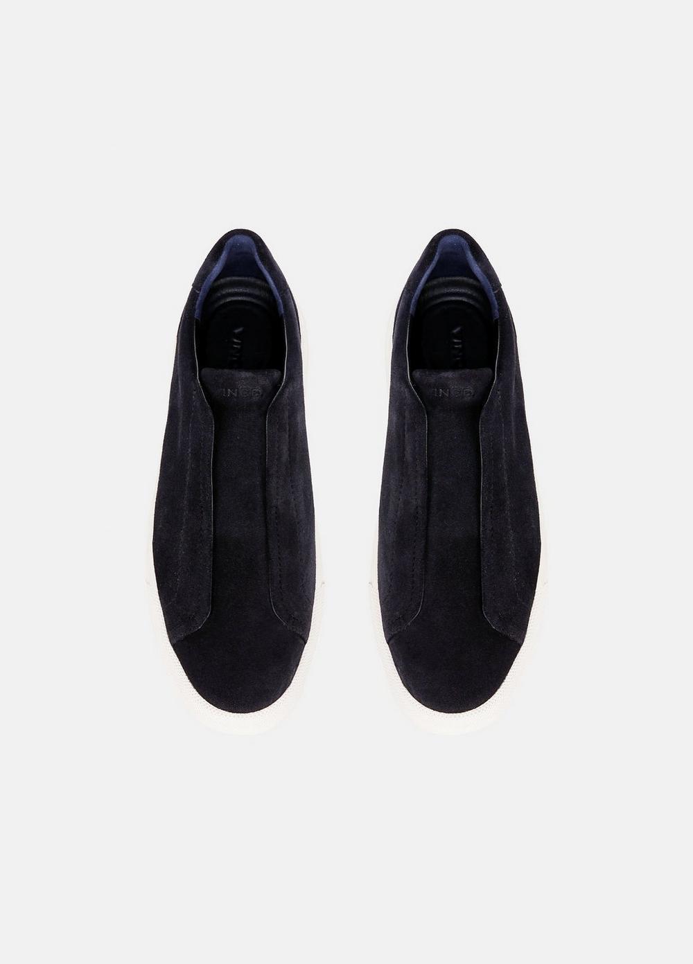 Mens Lakewood Suede Sneaker, Smoke Grey, Size 7 Vince Product Image