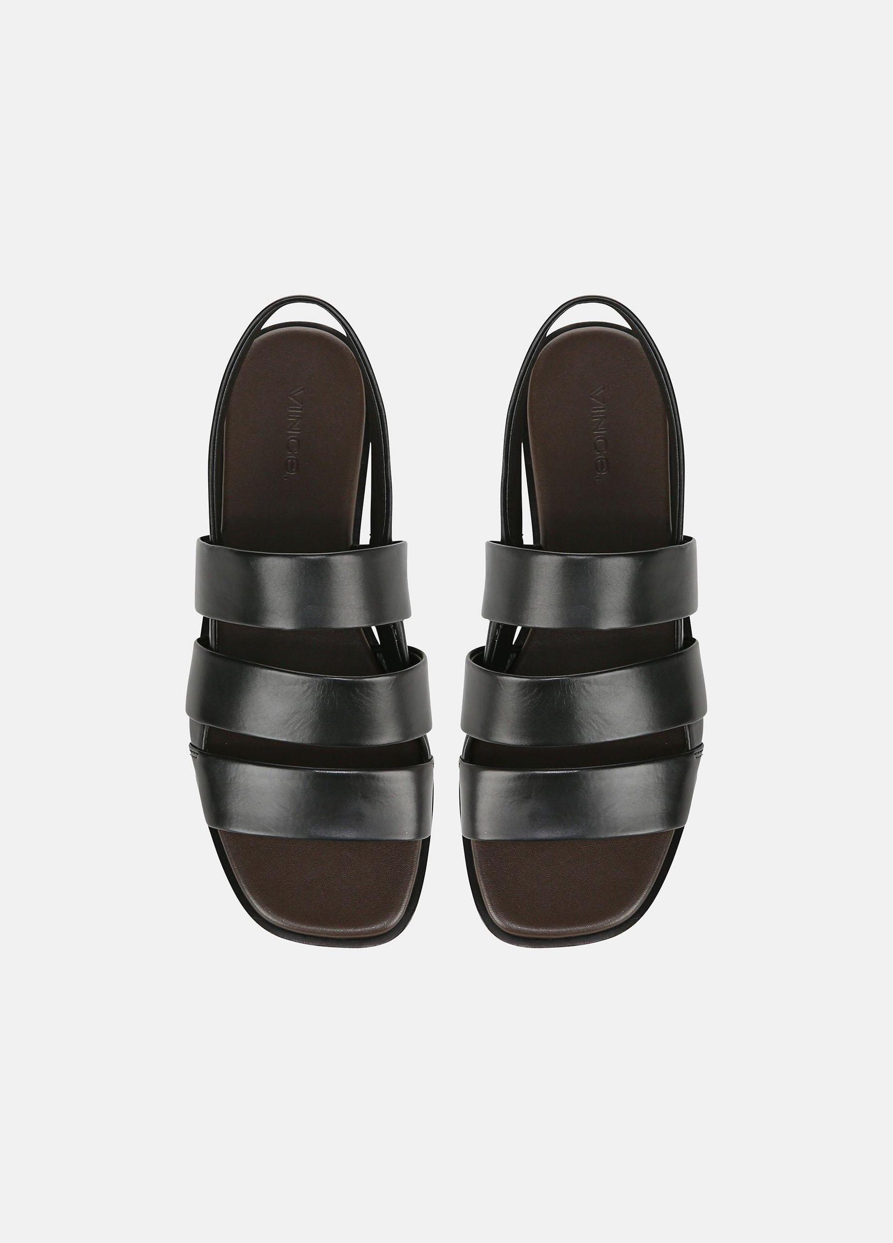 Mazie Leather Slingback Sandal Product Image