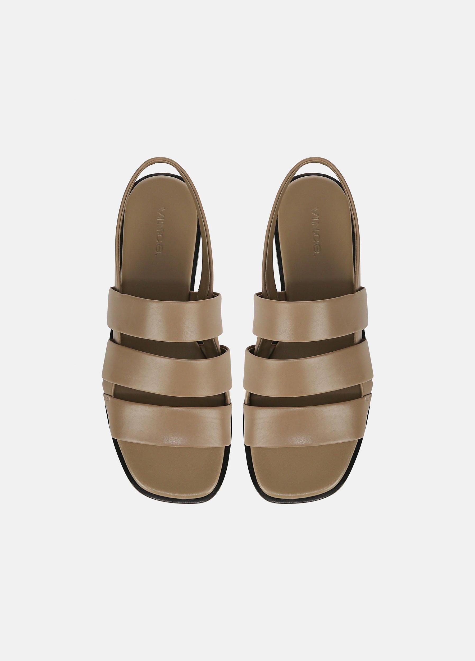 Mazie Leather Slingback Sandal Product Image