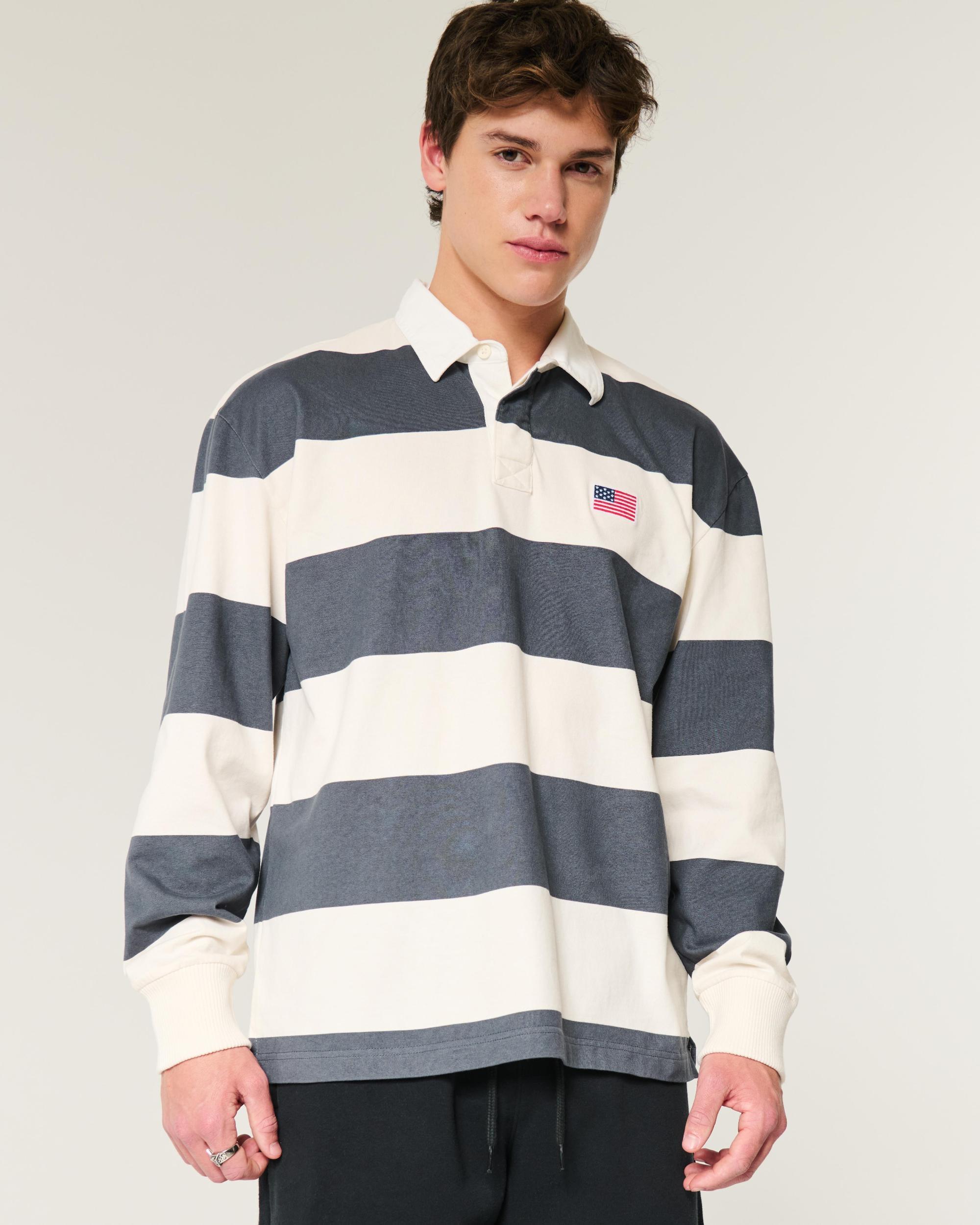 Boxy Heavyweight Rugby Polo Product Image