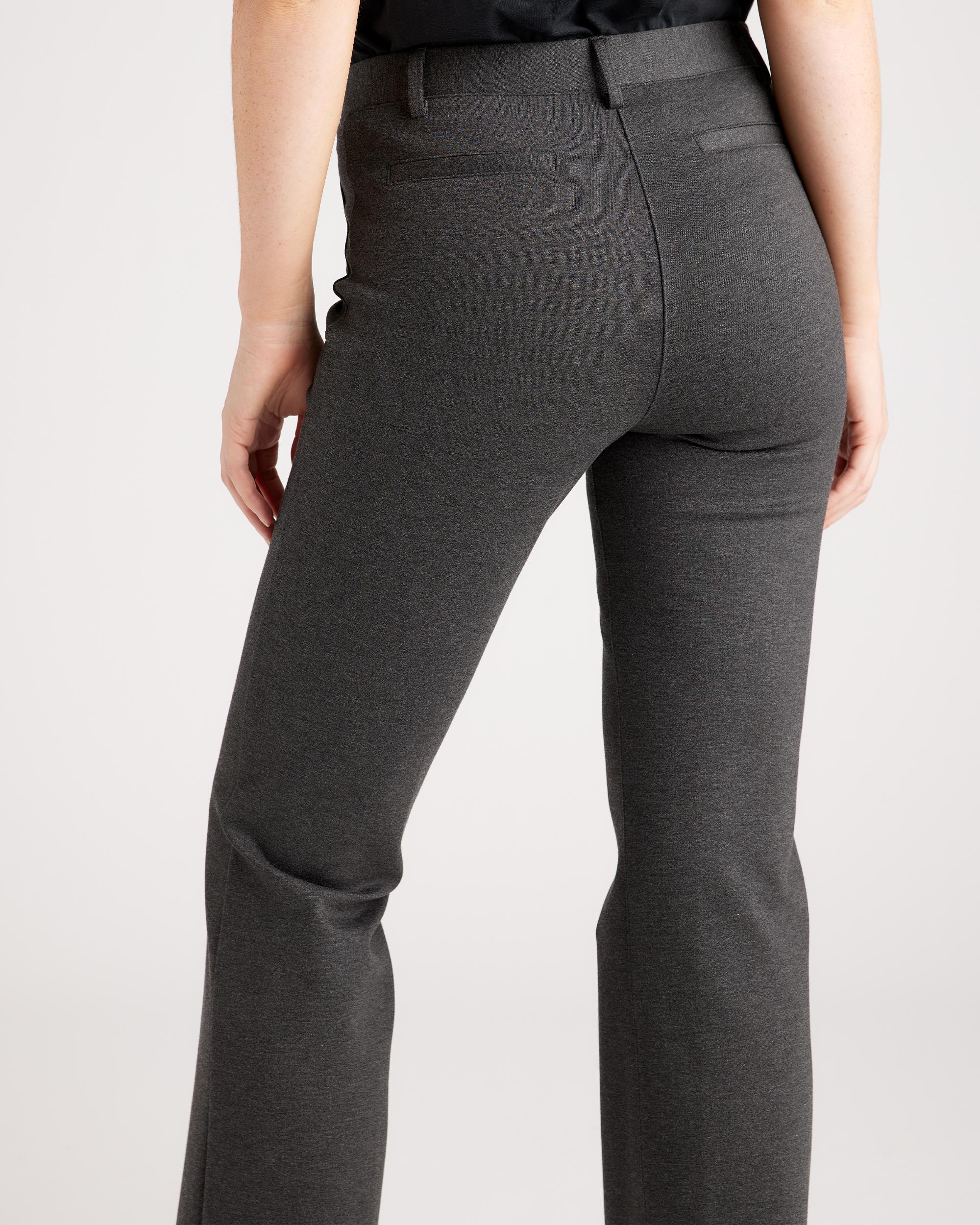 Quince | Women's Ultra-Stretch Ponte Bootcut Pants Tall Rayon Product Image