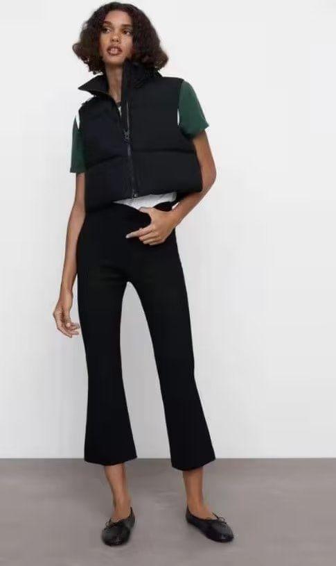 Plain Padded Zip Vest Product Image