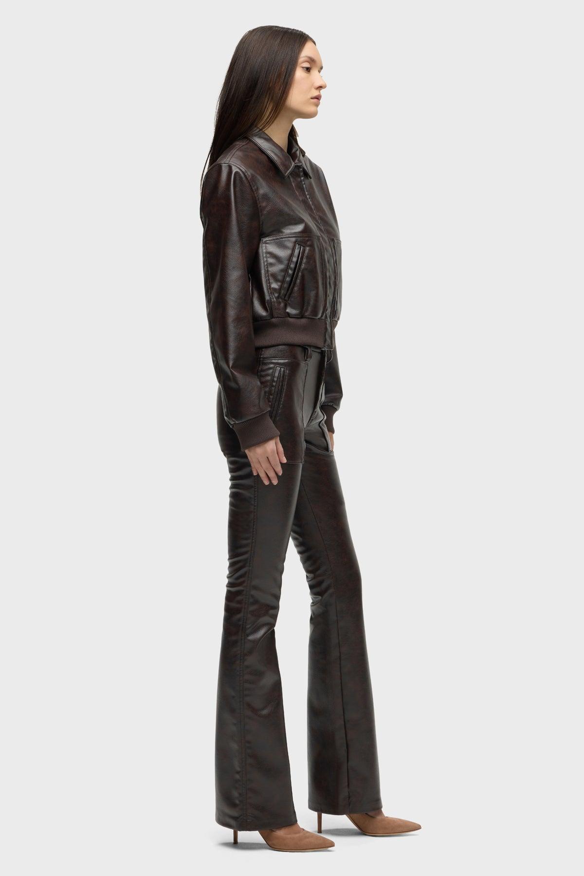 Barbara High-Rise Bootcut Jean w/ Welt Patch Pockets Female Product Image
