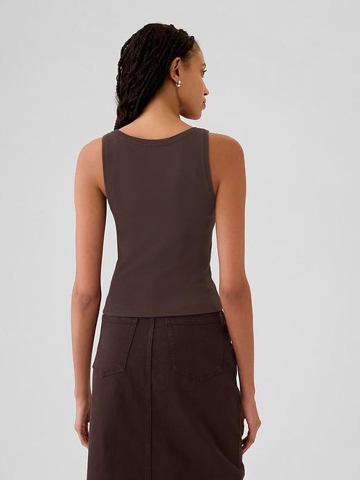 Modern Cropped Tank Top Product Image