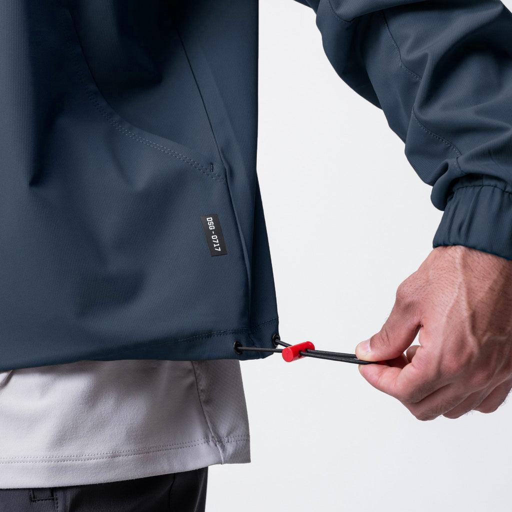 0717. Weather-Ready Anorak Jacket  - Navy Product Image