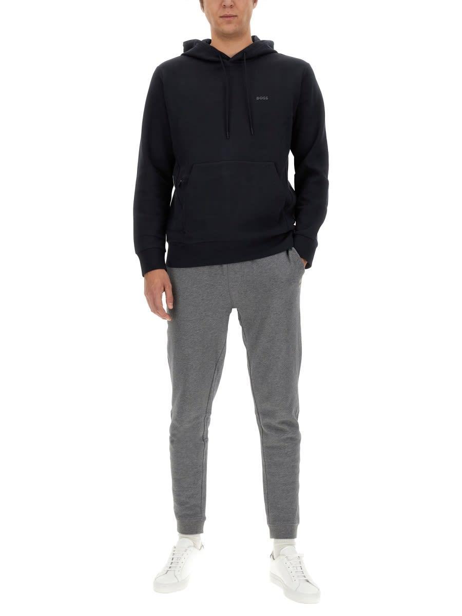 HUGO BOSS Sweaters In Blue Product Image
