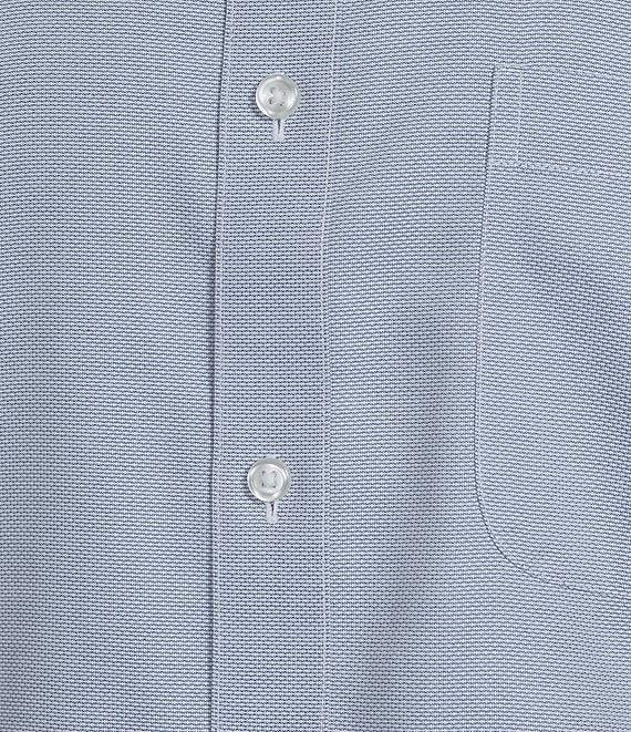 Gold Label Roundtree & Yorke Non-Iron Short Sleeve Solid Dobby Sport Shirt Product Image