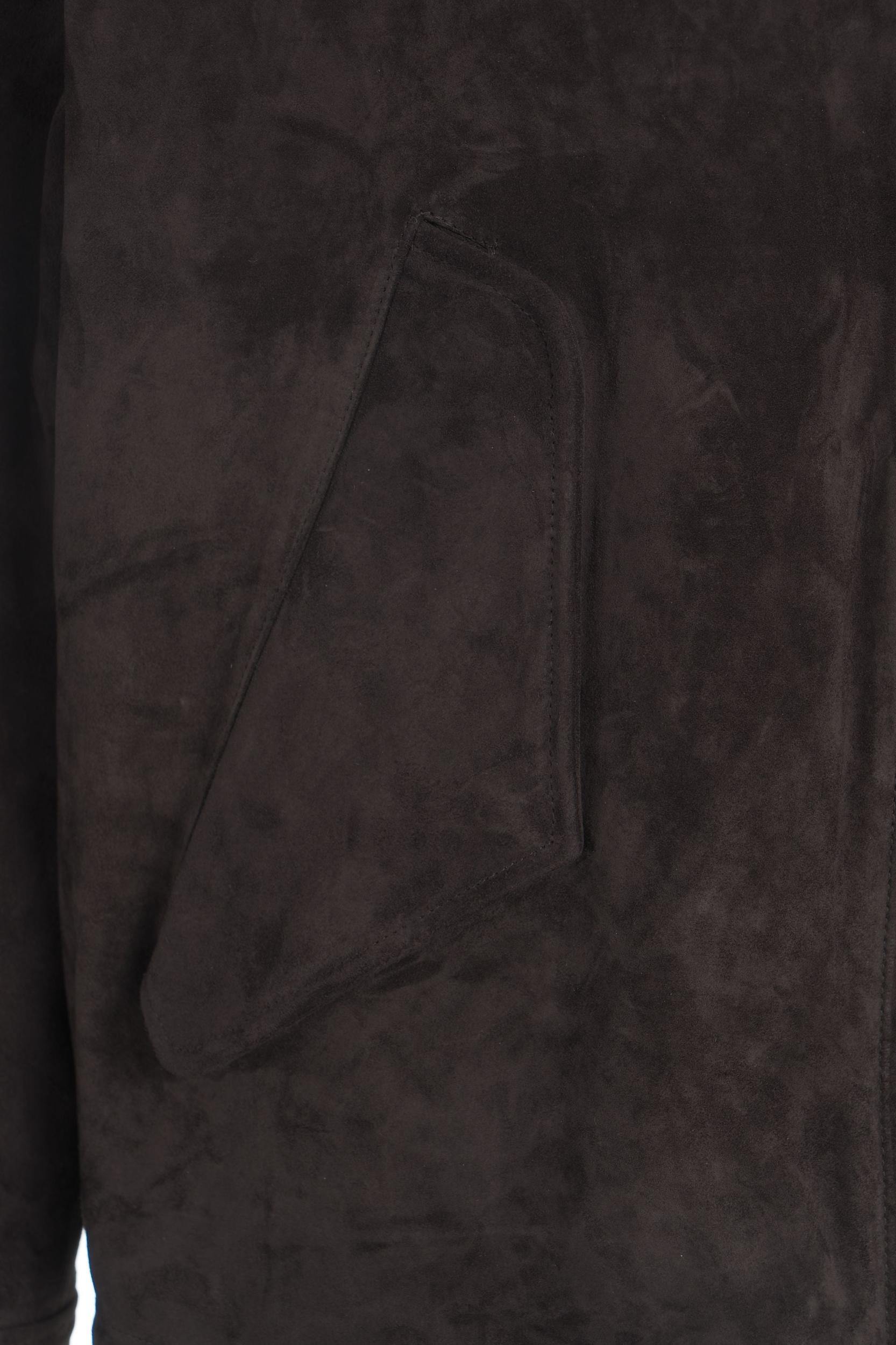 Suede bomber jacket Product Image
