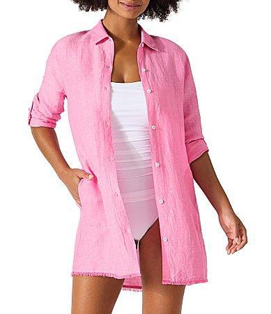 Tommy Bahama St. Lucia Cover-Up Tunic Shirt Product Image