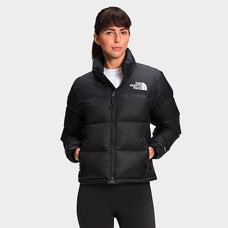 Womens Retro Nuptse Colorblocked Down Jacket Product Image