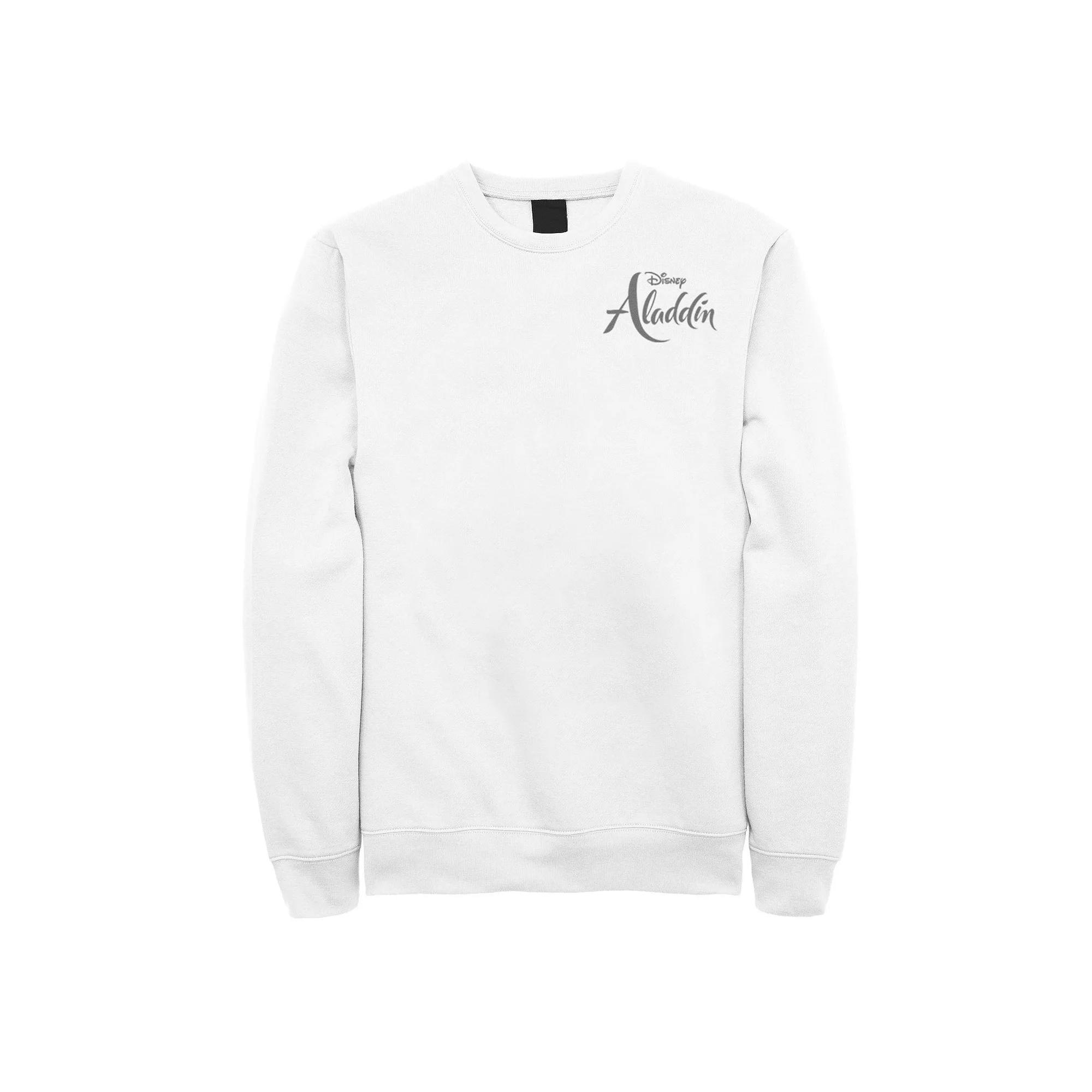 Mens Disneys Aladdin Live Action Movie Logo Pocket Fleece Product Image