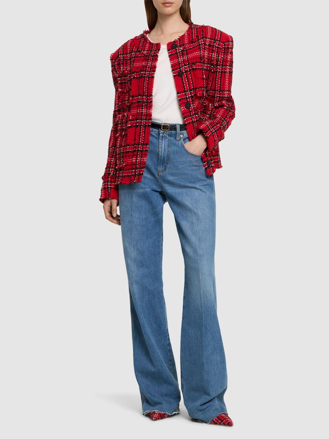 MSGM Giacca Jacket Red In Rot Product Image
