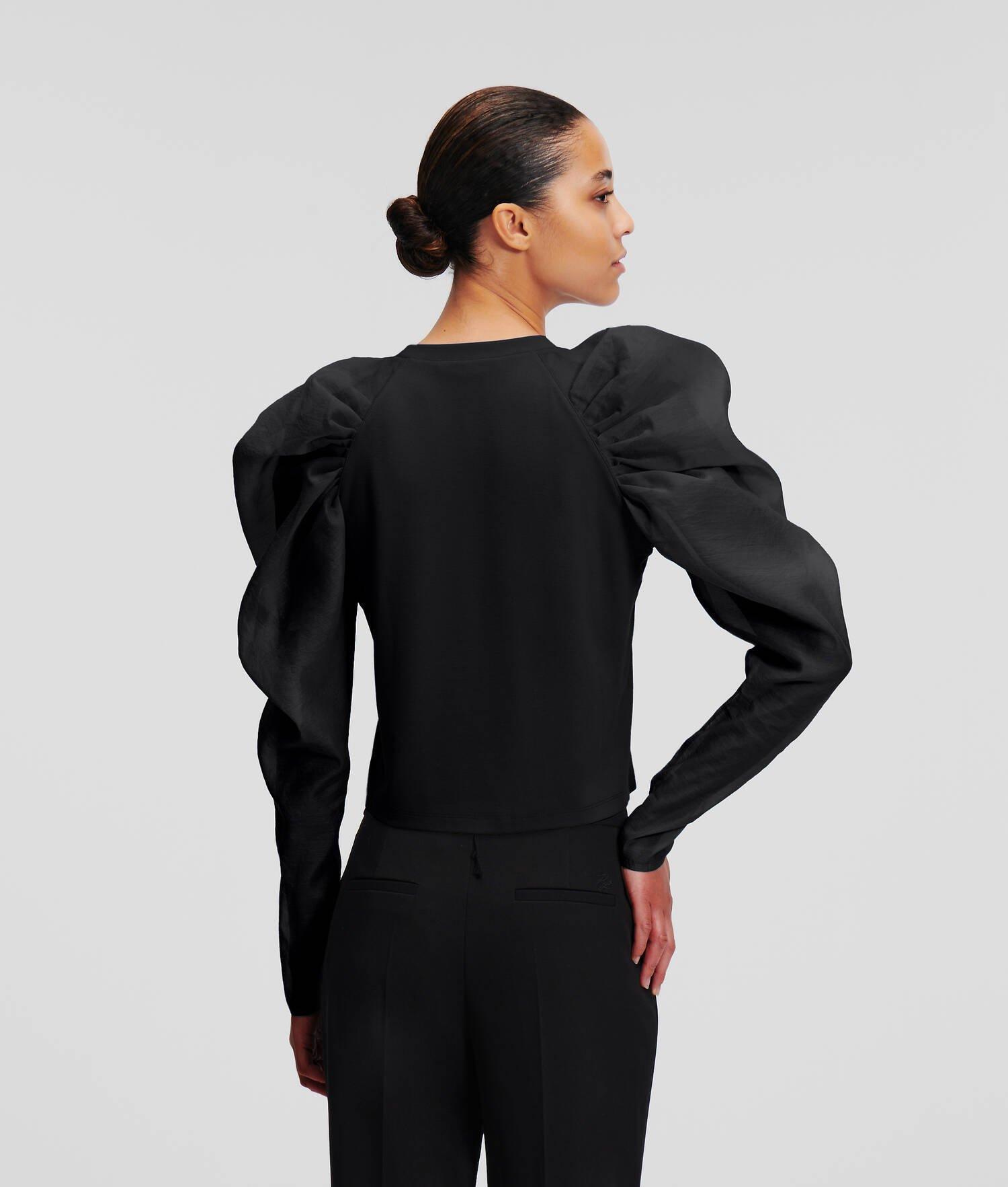 ORGANZA SLEEVE TOP HANDPICKED BY HUN KIM Product Image