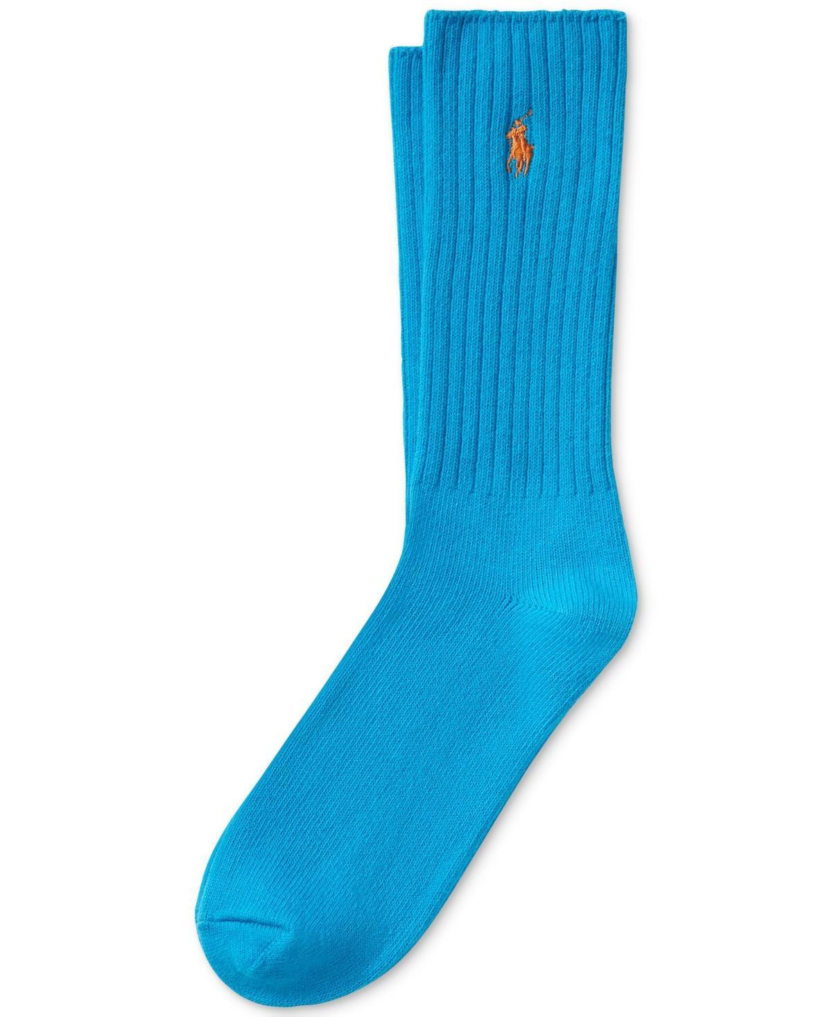 POLO RALPH LAUREN Men's Single Classic Crew Socks In Lt,pasblue Product Image