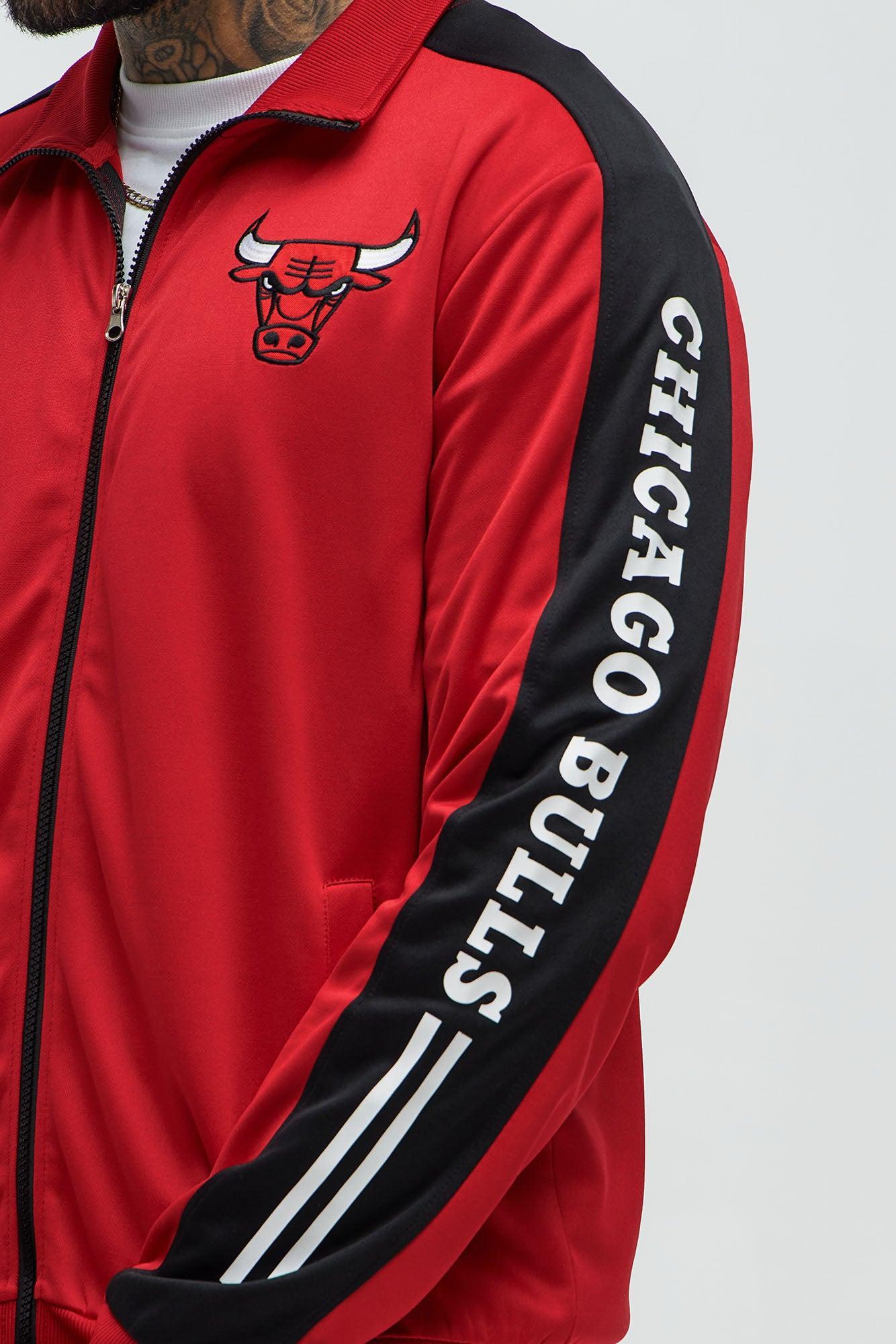 Bulls Stand By Track Jacket - Red Product Image