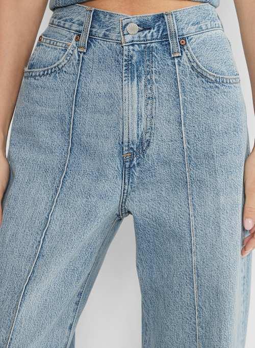 the 90s tailored hi-rise wide jean Product Image