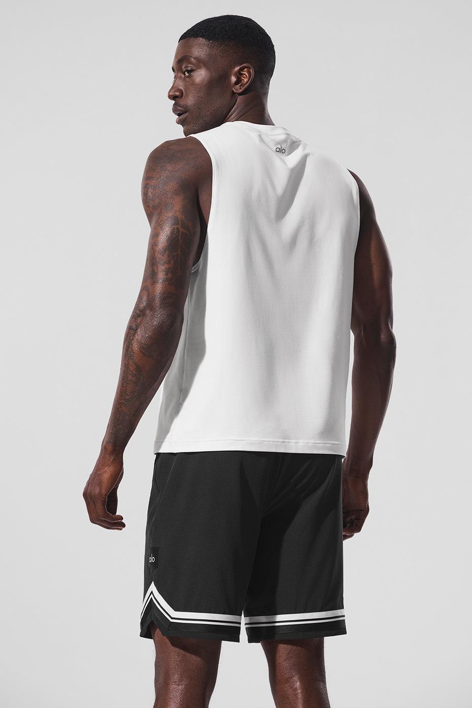 Conquer Muscle Tank - White Male Product Image