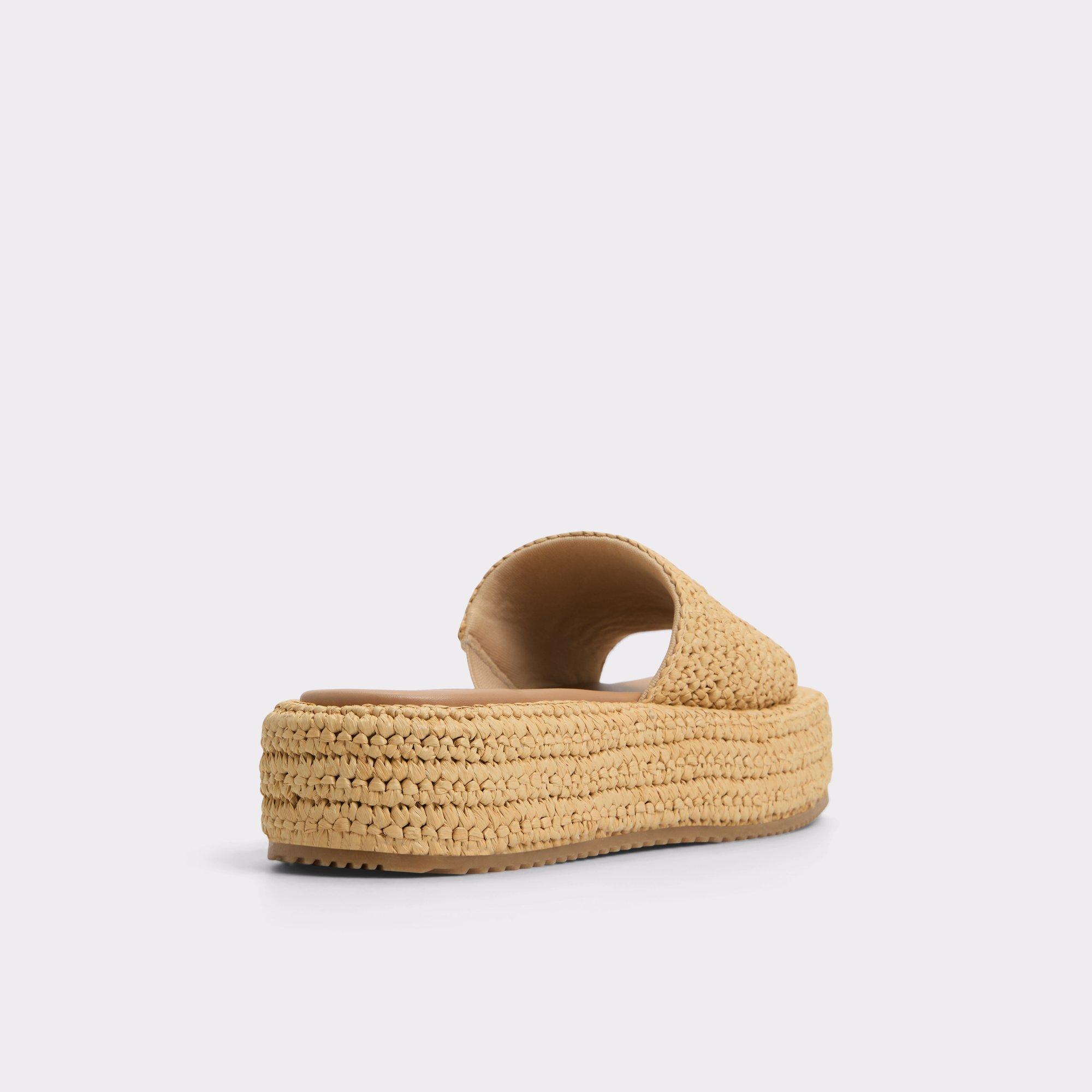 ALDO Bohemina - Women's Platform Sandal Sandals - Beige, Size 6 Product Image
