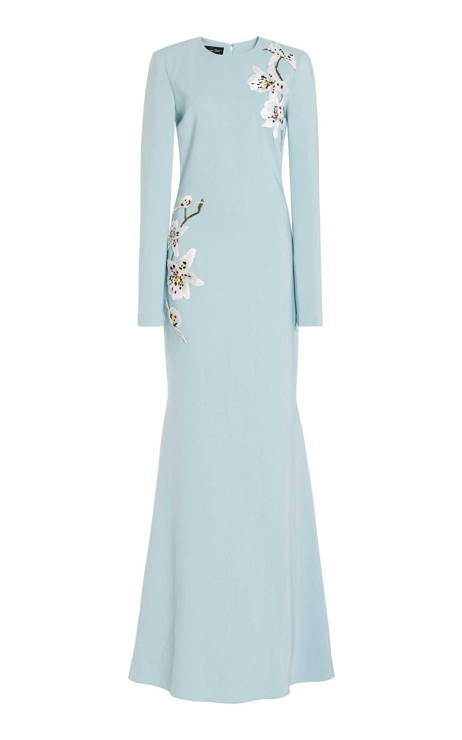 Orchid Threadwork cady gown Product Image
