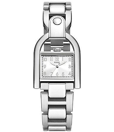 Fossil Womens Harwell Three-Hand Stainless Steel Bracelet Watch Product Image