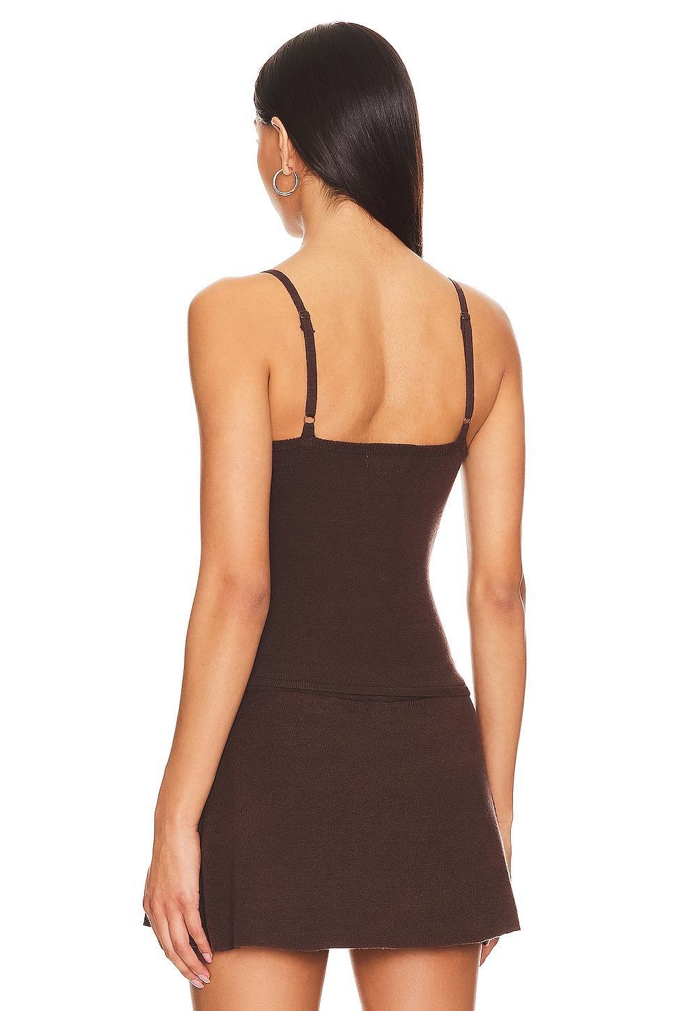 Carmen Cloud Knit Tank Frankies Bikinis Product Image